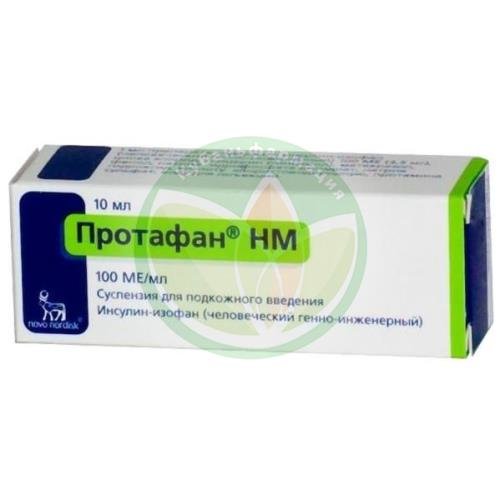 Протафан hm суспензия для подкожного введения 100ме/мл 10мл №1 купить в Апшеронске