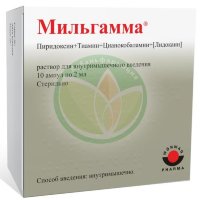 Мильгамма раствор для внутримышечного введения 2мл №10