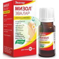 Мизол эвалар раствор для наружного применения 1% 10мл
