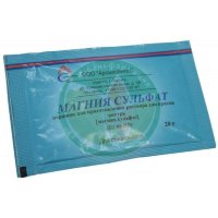 Магния сульфат порошок для приготовления раствора для приема внутрь 20г №1