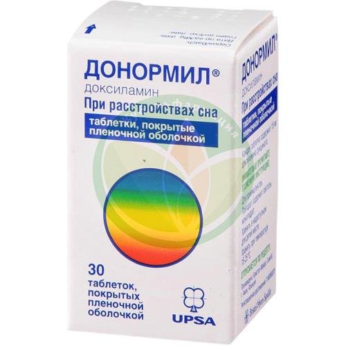 Донормил таблетки покрытые пленочной оболочкой 15мг №30 купить в Ейске