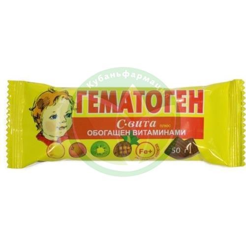Гематоген плитка 50г с-вита плюс купить в Ейске