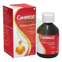 Синекод раствор для приема внутрь 1.5мг/мл 200мл /в комплекте с колпачком мерным/