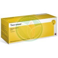 Тиогамма раствор для инфузий 12мг/мл 50мл №10 в комплекте с футляром светозащитным подвесным