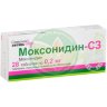Моксонидин-сз таблетки покрытые пленочной оболочкой 0.2мг №28