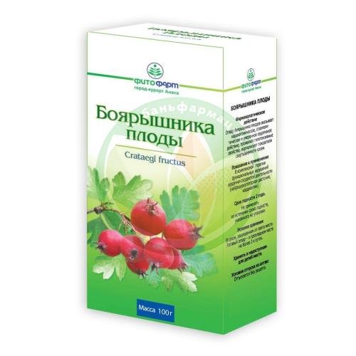 Боярышника плоды цельные 100г купить в Брюховецком районе