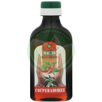 Масло массажное согревающее 150мл.