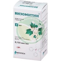 Визомитин капли глазные 0.155 мкг/мл 5мл
