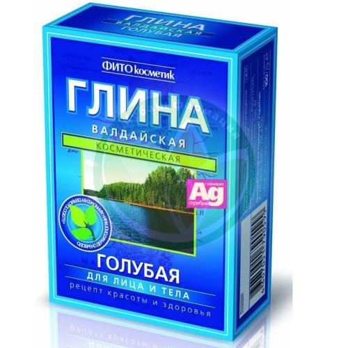 Фитокосметик глина 100г голубая валдайская купить в Краснодаре