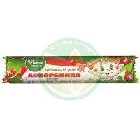 Аскорбинка таблетки жевательные 25мг 3.0г №10 детская вкус арбуза