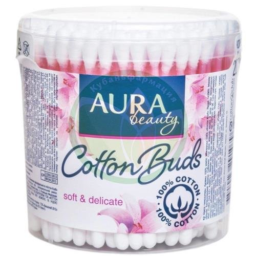 Аура бьюти палочки ватные №200 стакан купить в Темрюкском районе