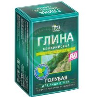 Фитокосметик глина 100г голубая кембрийская