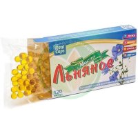 Реалкапс льняное масло капсулы 300мг №120