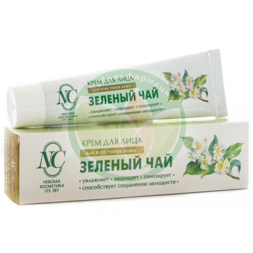 Невская косметика крем для лица 40мл зеленый чай д/всех типов кожи купить в Щербиновском районе