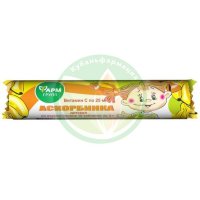 Аскорбинка таблетки жевательные 25мг 3.0г №10 детская вкус банан