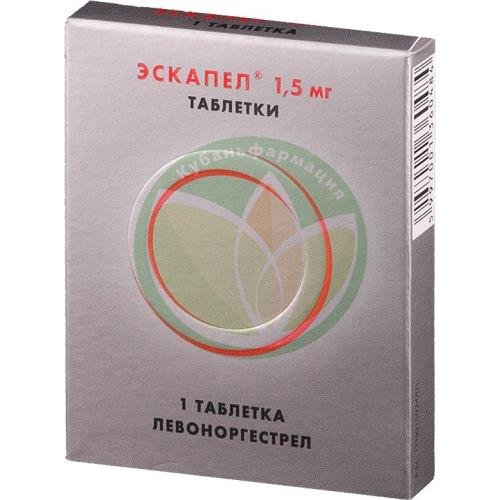 Эскапел таблетки 1.5мг №1 купить в Сочи