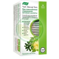Эвалар био чай 1.5г №20 п/повыш. содерж. мочев. кислоты