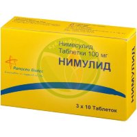 Нимулид таблетки 100мг №30