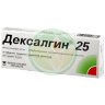 Дексалгин 25 таблетки покрытые пленочной оболочкой 25мг №10