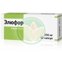 Элюфор капсулы 200мг №12