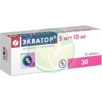 Экватор таблетки 5мг + 10мг №30