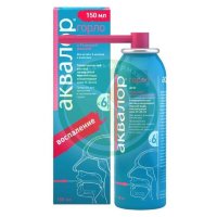 Аквалор горло спрей 150мл алоэ вера  + римская ромашка