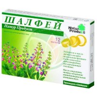 Шалфей натур продукт пастилки №12 (бад)