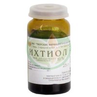 Ихтиол мазь для наружного применения 10% 25г