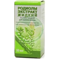 Родиолы экстракт для приема внутрь [жидкий] 30мл