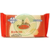 Вафли невские крем-брюле на сорбите 105г.