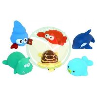 Бусинка набор игрушек д/купания №6 /арт.166/