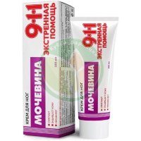 911 экстренная помощь крем для ног 100мл мочевина