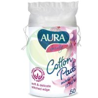 Аура бьюти ватные диски №50