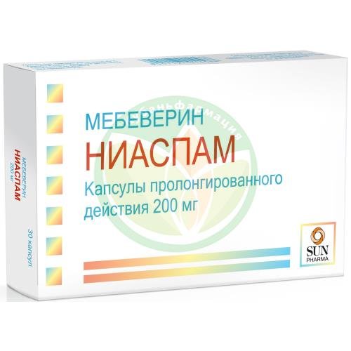 Ниаспам капсулы с пролонгированным высвобождением 200мг №30 купить в Кавказском районе