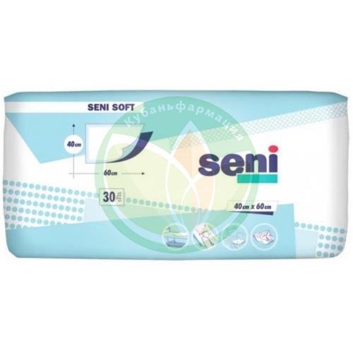 Сени пеленки гигиенические №30 софт 40х60см купить в Белореченском районе