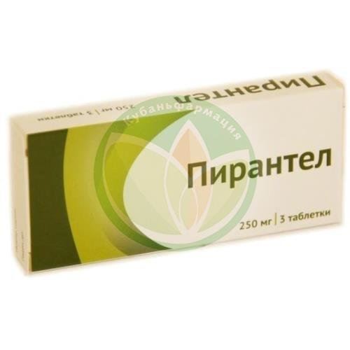 Пирантел таблетки 250мг №3 купить в Ейске