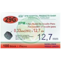 Сфм игла для шприц-ручек №100 29g 0,33 х12,7мм