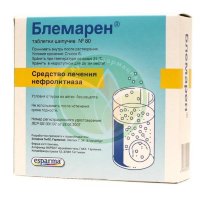 Блемарен таблетки шипучие №80 в комплекте с бумагой индикаторной и календарем контрольным