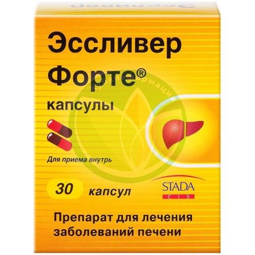 Эссливер форте капсулы №30 купить в Щербиновском районе