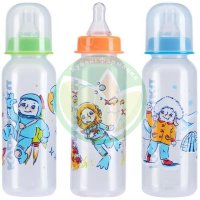 Курносики бутылочка с силиконовой соской 240мл 0мес +  /арт.11101/