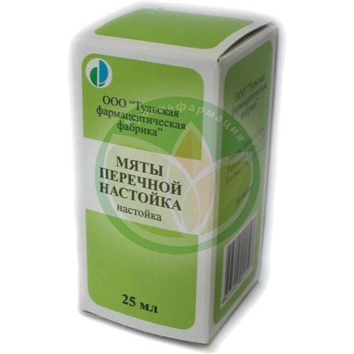 Мяты перечной настойка 25мл купить в Крымском районе