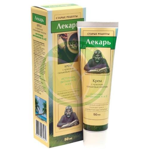 Лекарь крем для тела 50мл при мастопатиях с красным пальмовым маслом купить в Кореновском районе