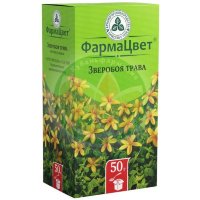Зверобоя сырье растительное измельченное 50г