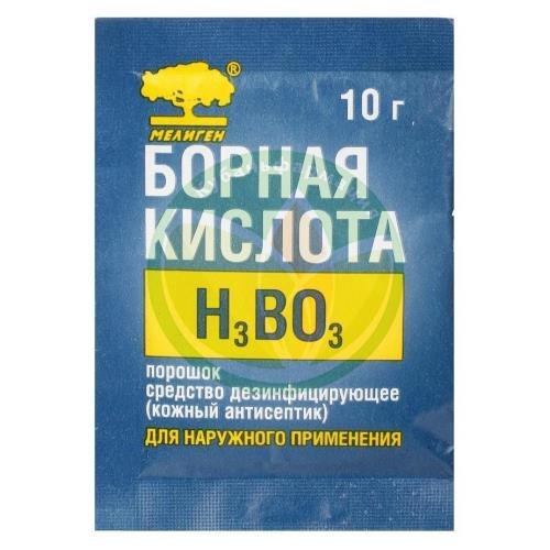 Борная кислота (борка) порошок 10г кожный антисептик купить в Крымском районе
