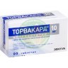 Торвакард таблетки покрытые пленочной оболочкой 10мг №90