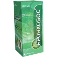Бронхобос сироп 125мг/5мл 200мл в комплекте с ложкой мерной