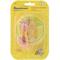 Курносики пустышка латексная №2 бантик классич. 0мес +  /арт.13143/