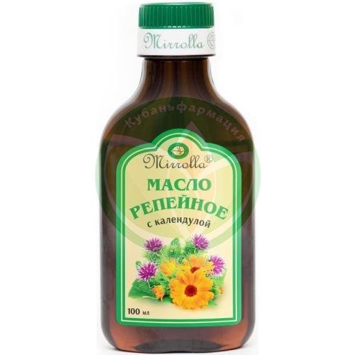 Мирролла репейное масло для волос 100мл календула купить в Белореченском районе