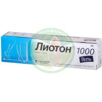 Лиотон 1000 гель для наружного применения 1000ме/г 50г