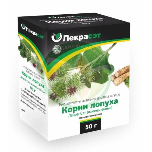 Лопуха корень 50г. чайн. напиток бад /лекра-сэт/ купить в Приморско-Ахтарском районе